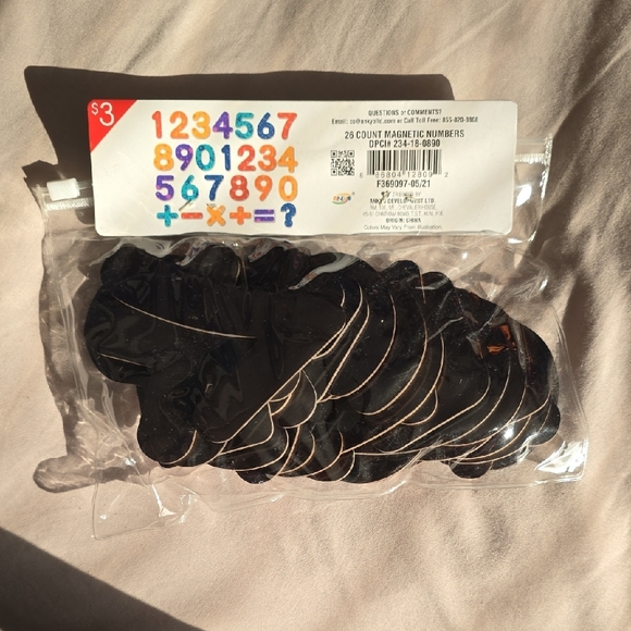 Magnetic Numbers Set - Multicolor - Picture 2 of 2